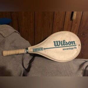 Wilson Advantage 95 Racket with Cream and Blue